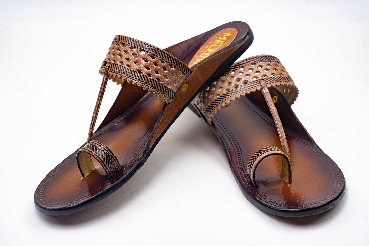 Mellow's Kolhapuris – Handcrafted Leather Flats