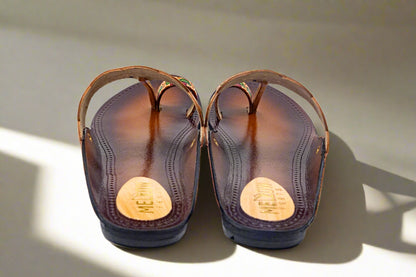 Kolhapuri Leather Flats