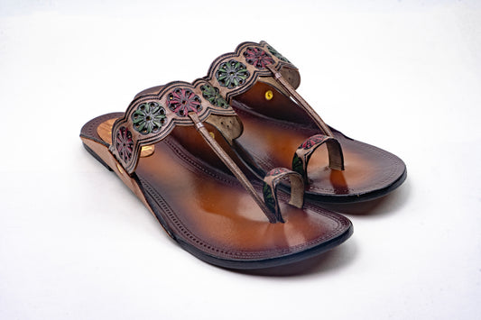 Boho Kolhapuri Flats