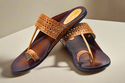 Flat Leather Sandals