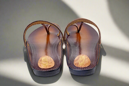 Traditional Indian Flats for Women | Handcrafted Leather Kolhapuri Sandals